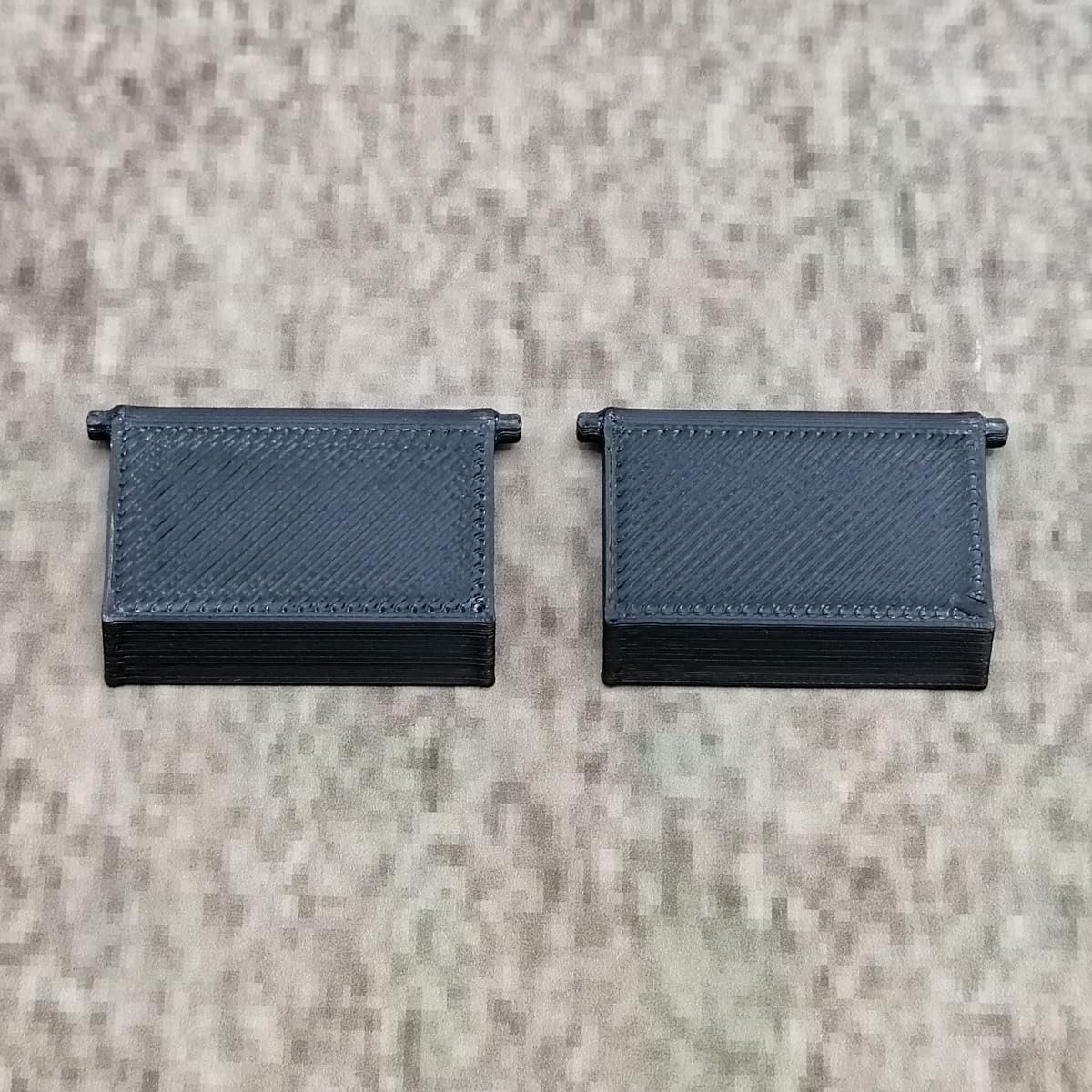 1 paar (2 stuks) vervangende toetsenbordpoten, zwart, compatibel met Corsair K100 AIR RGB toetsenbord, reserveonderdeel toetsenbordstandaard voeten keyboard