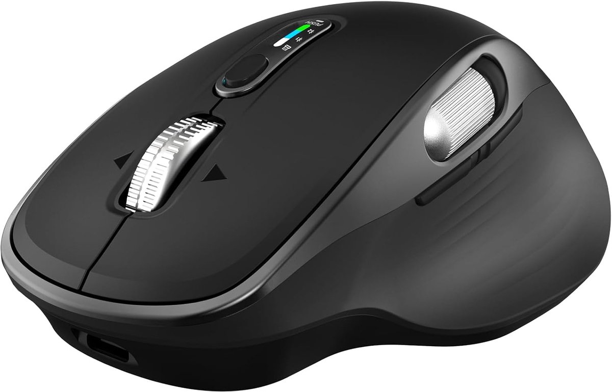 Bluetooth draadloze muis met duimwiel