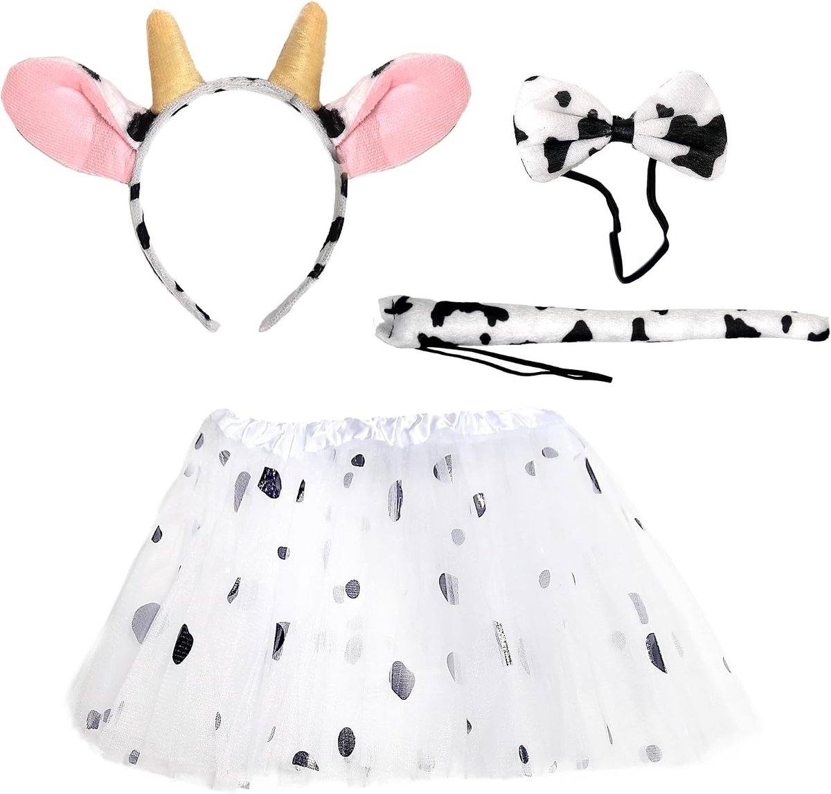 tuturok, varkensoren, hoofdband, accessoires, kattenkostuum, hertendecoratie voor carnaval, Halloween