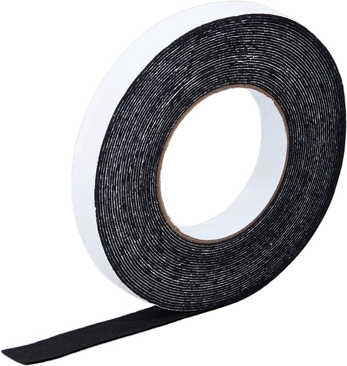 Zelfklevende viltband 10m - 20mm viltstrips - zwarte viltrol - voor bescherming van houten vloeren