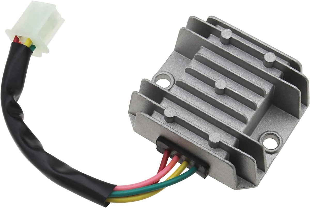Voltage Regulator 12V - Universeel - 4 Draden - 4 Pins - Voor Off-Road Motorfietsen en Buggies