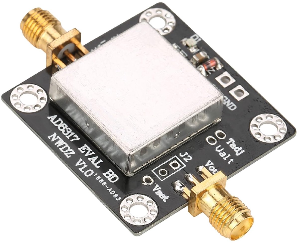 RF wattmeter 1M-10GHz - 60dB - Logaritmische detector - Voor versterker
