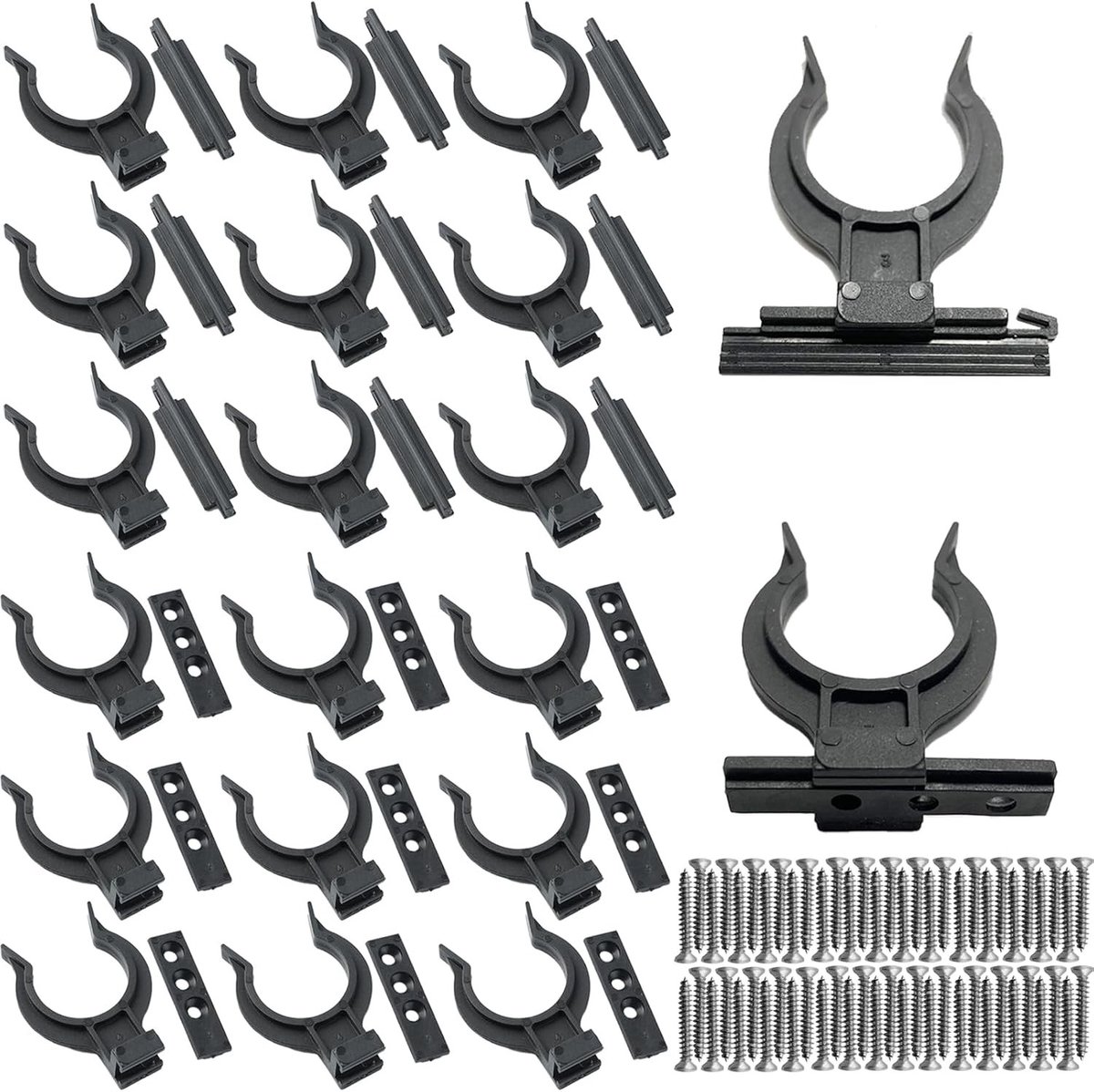 Set van 20 Stuks Clips voor Keuken Kickboard en Plinten - Bevestigingsmateriaal voor Legpipes