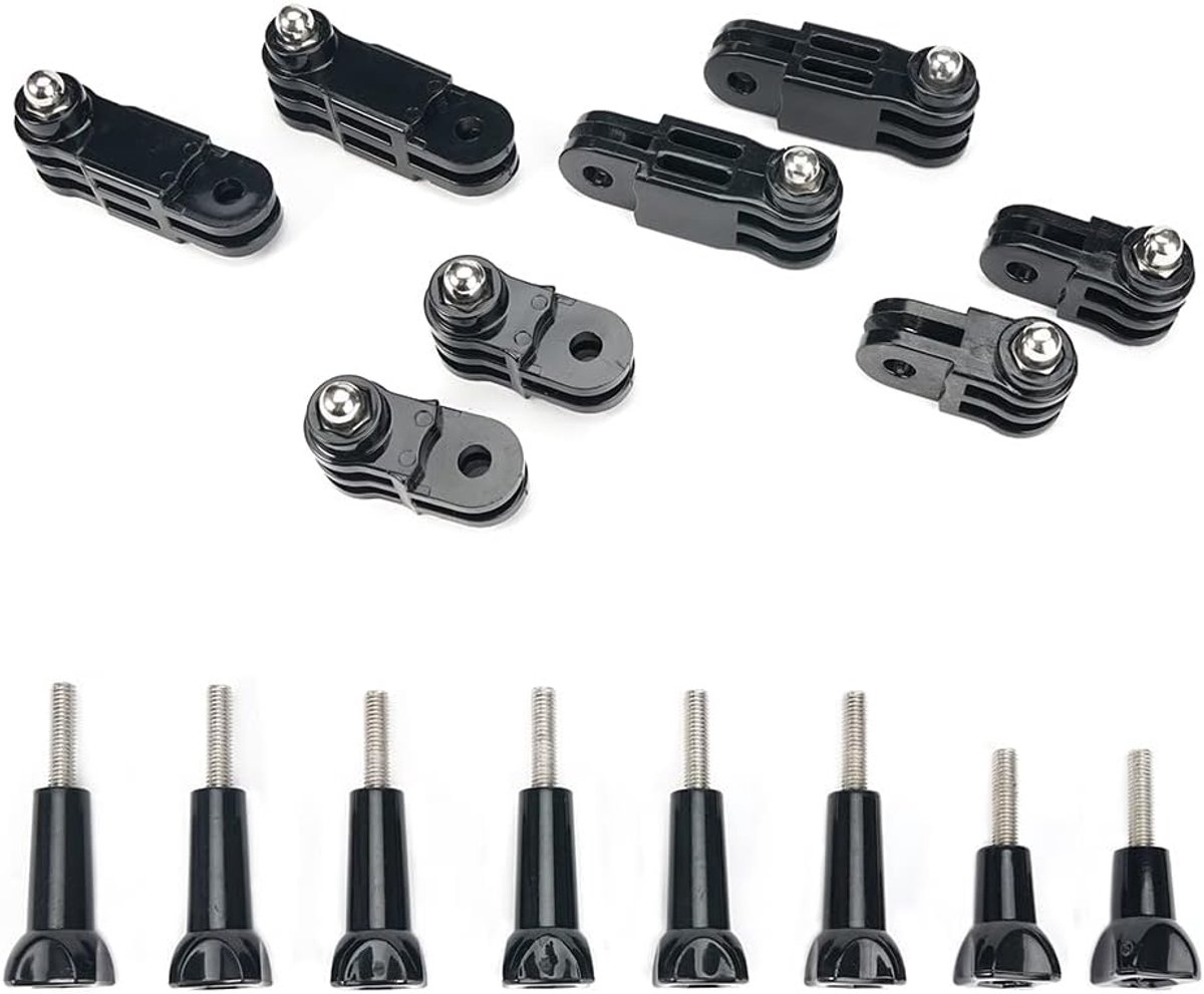 2 Set Action Cameras Verstelbare Pivot Arm