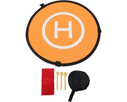 Drone Landing Pads, Oxford Doek Dubbelzijdig Draagbare Opvouwbare Vliegtuiglancering Helikopter Landmat voor RC Drones -Helikopter (40cm)