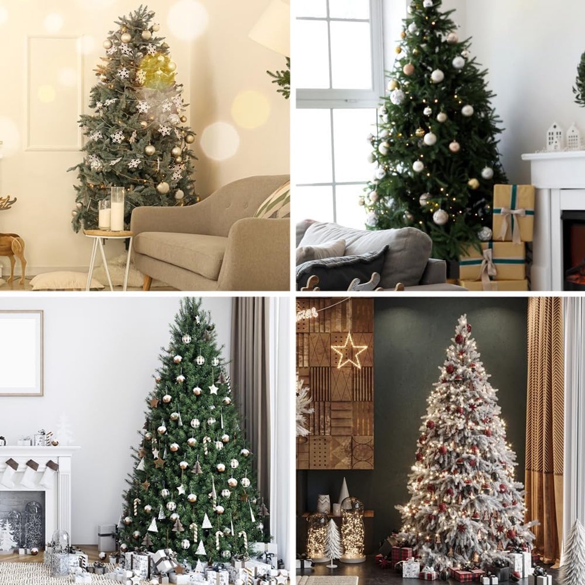 Kerstballen – Kerstornamenten Set - 70 stuks - Champagne-goud - onbreekbaar kunststof - kerstboomhangers - decoratie voor thuis en feestjes – foto 3