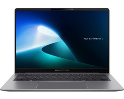 ASUS ExpertBook P5 P5405CSA-NZ0038X Intel Core Ultra 7 258V Laptop 35,6 cm (14") WQXGA 32 GB LPDDR5x-SDRAM 1 TB SSD Wi-Fi 6E (802.11ax) Windows 11 Pro Grijs