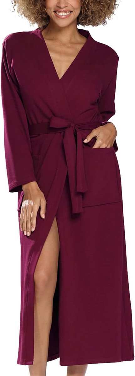 Badjas dames badstof zonder capuchon Melisa dames Kleding (1-Pack)