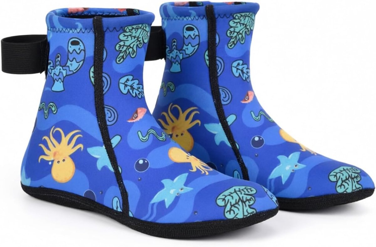 sokken voor kinderen, 3 mm warm houden neopreen sokken voor meisjes en jongens, wattensokken, zwemsokken, duiksokken, strandsokken voor watersport
