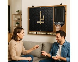 Muur Game Scrabble Set, Buitengewoon Gift, Wall Decor, Wall Art