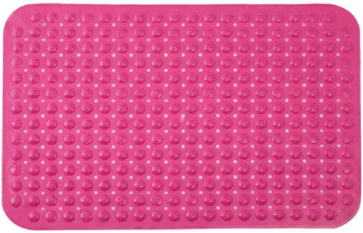 Badkamer Slip-vrije Mat, Massage Anti-slip Mat, Badkuip Pad, Badkamer Mat, Gemakkelijk Te Reinigen Badkamer Mat 58cmx88cm / Rode