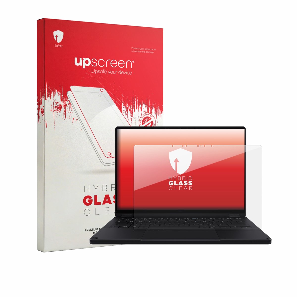upscreen - Screenprotector voor ASUS ProArt GoPro Edition PX13 - Folie Beschermfolie Beschermglas transparant