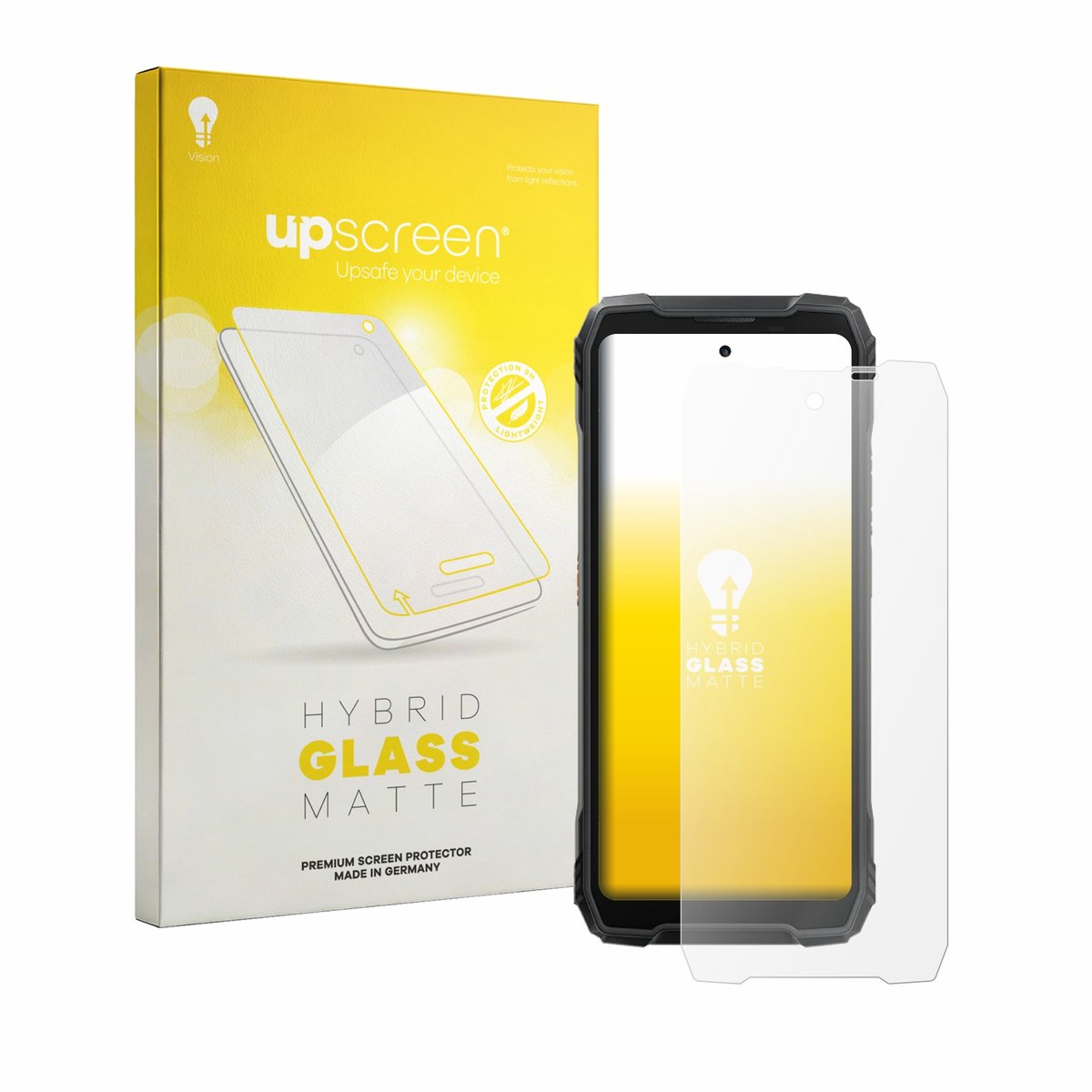 upscreen - Screenprotector voor Blackview Xplore X1 - Folie Beschermfolie Beschermglas matte
