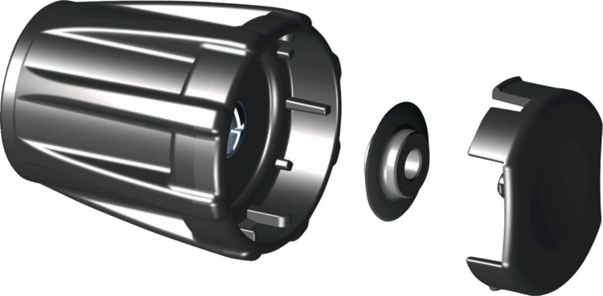 Rohrsnijder 3-45mm 195mm Cu,AL,VA (max.2mm),dunwandige stalen buizen TECWERK