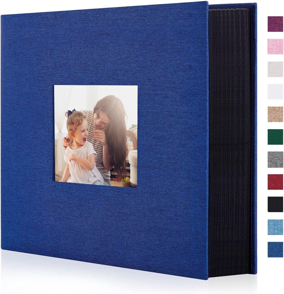 Fotoalbum met 1000 Compartimenten, Geschikt voor Familie, Bruiloft en Jubileum, Ruimte voor Horizontale en Verticale Foto's van 10 x 15 cm