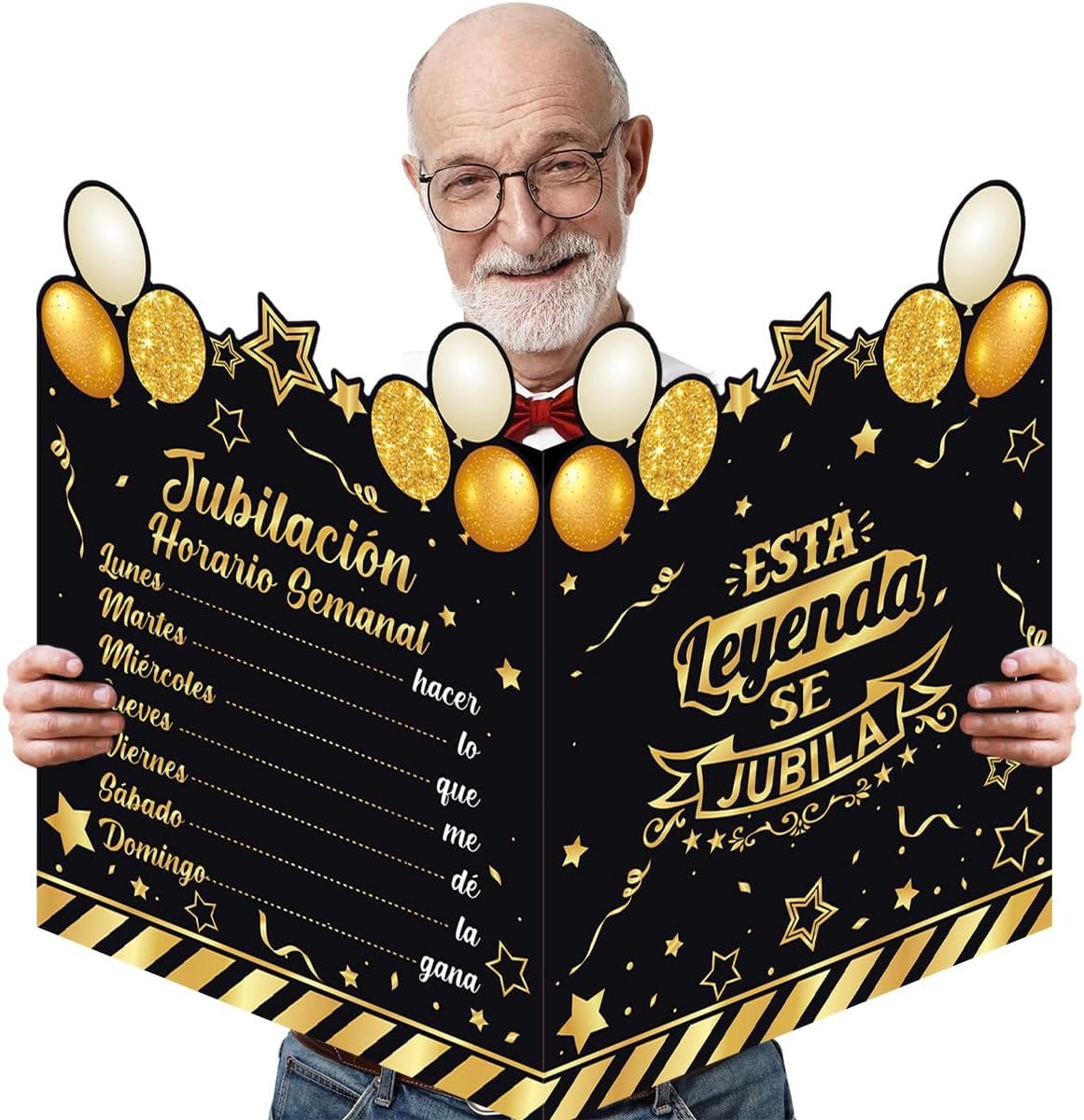 Tarjeta de despedida grande (tamaño A3), tamaño XXL