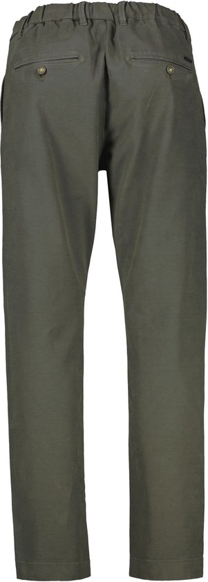 LERROS Casual chino van vormvaste stof met tailleband met trekkoord , Maat: W36_L32 , Kleur: NORDIC OLIVE , 65% katoen, 32% lyocell, 3% elastaan