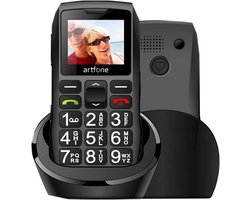 Artfone C1+4G - Senioren Telefoon - GSM - Senioren Mobiele Telefoon - Volledig Nederlands - SOS-Knop