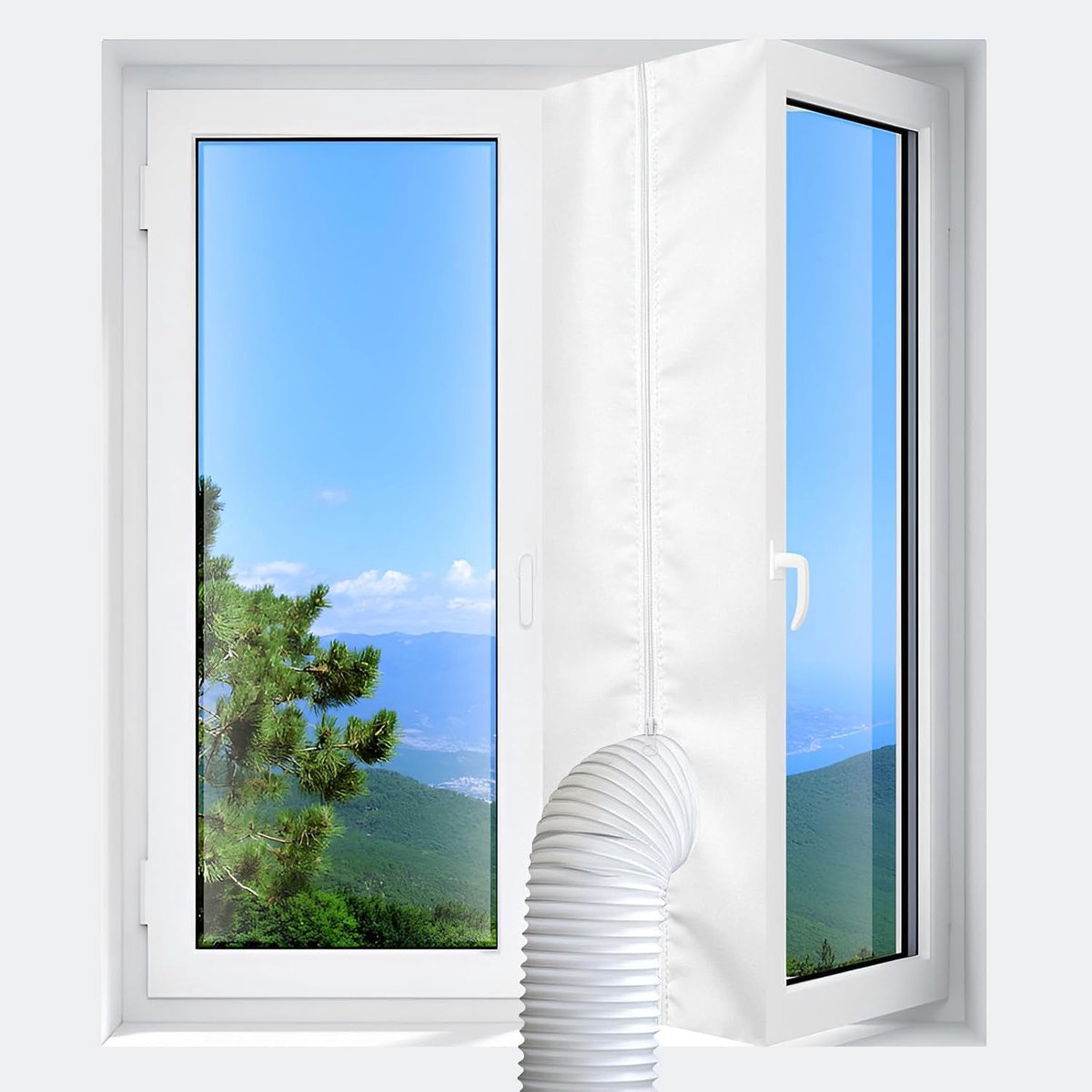 raamafdichting, 500 cm, mobiele airconditioning, raamafdichting