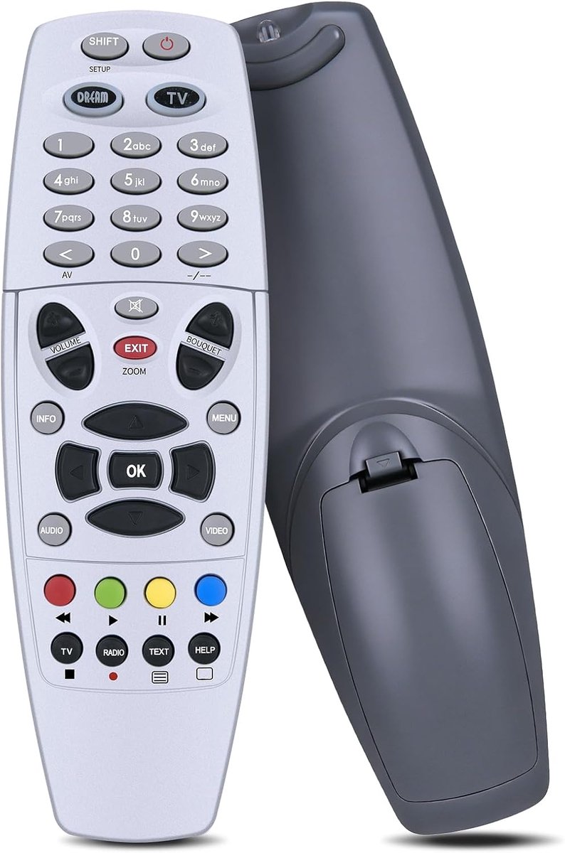 Vervangende afstandsbedieningsset voor Dreambox DM800, DM800HD, DM800SE, DM500HD, DM8000 HD, DM600 en DM700