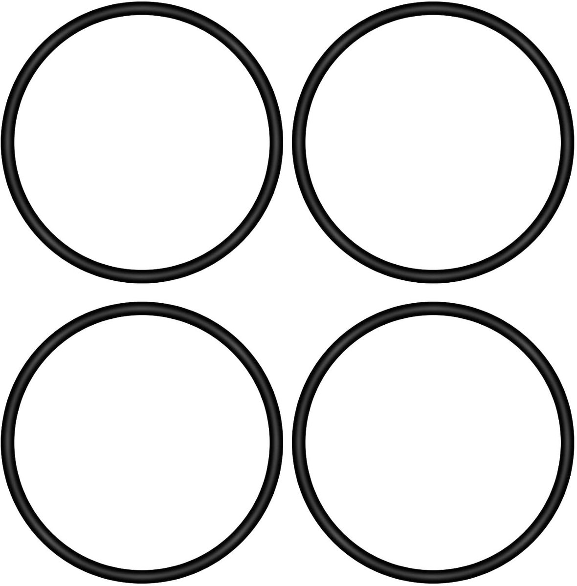 4 Stks Naaimachine Rubber Riem Universele Naaimachine Motor Stretch Riem Compatibel met Zanger etc. Huishoudelijke Naaimachines Accessoires