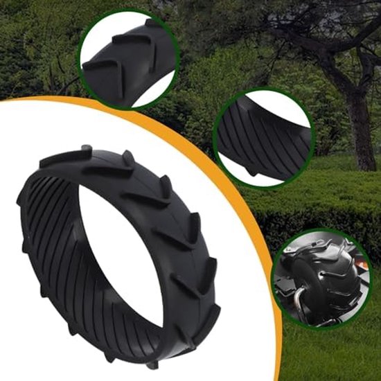 Voorwiel Rubberen Beschermhoes Antislip Compatibel met S300 M500 M700 — afbeelding 2
