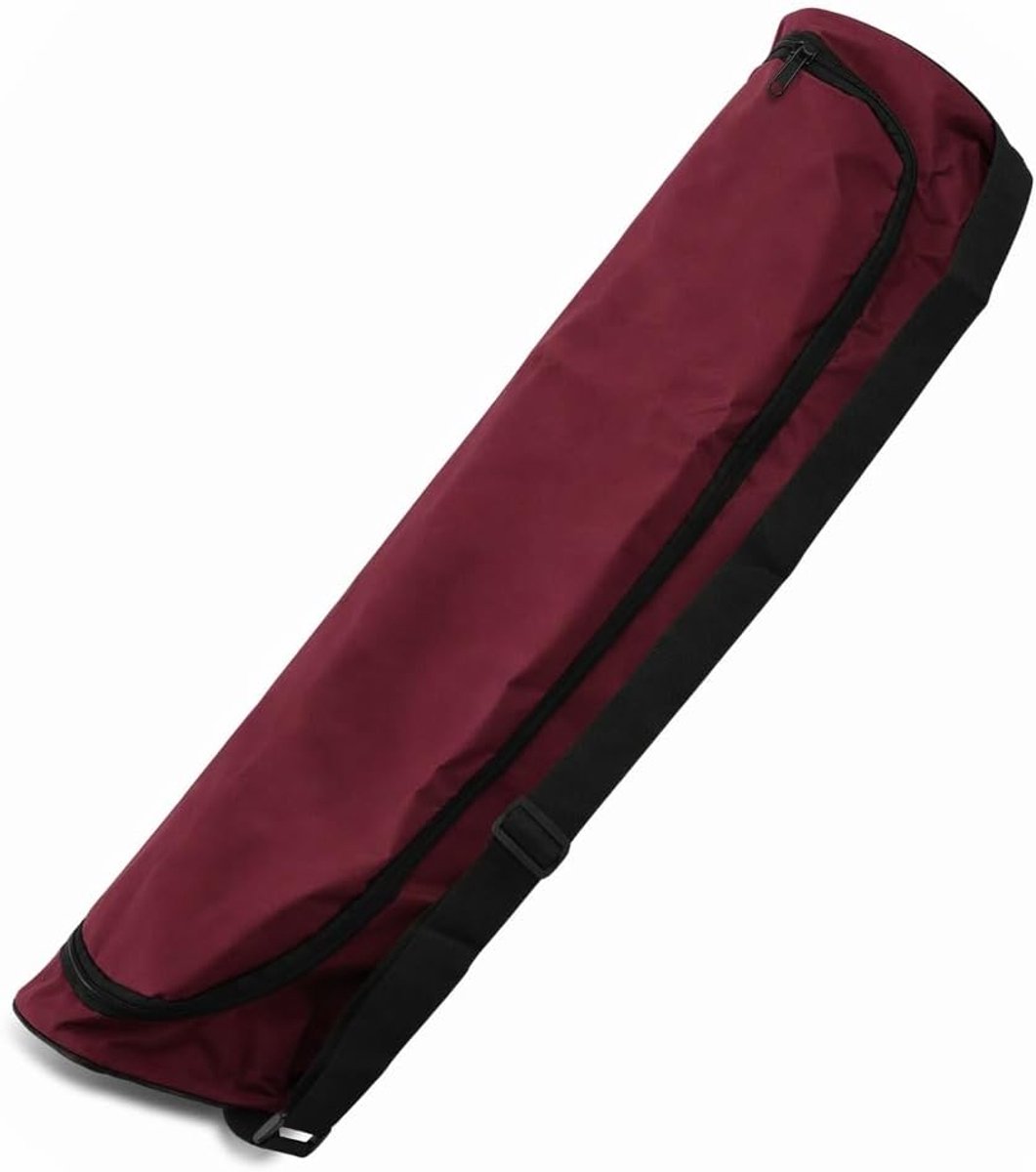 Yogamat, draagtas voor yogamat, met doorlopende ritssluiting en verstelbare riem, yogamattas van Oxford voor fitness, pilates, sport