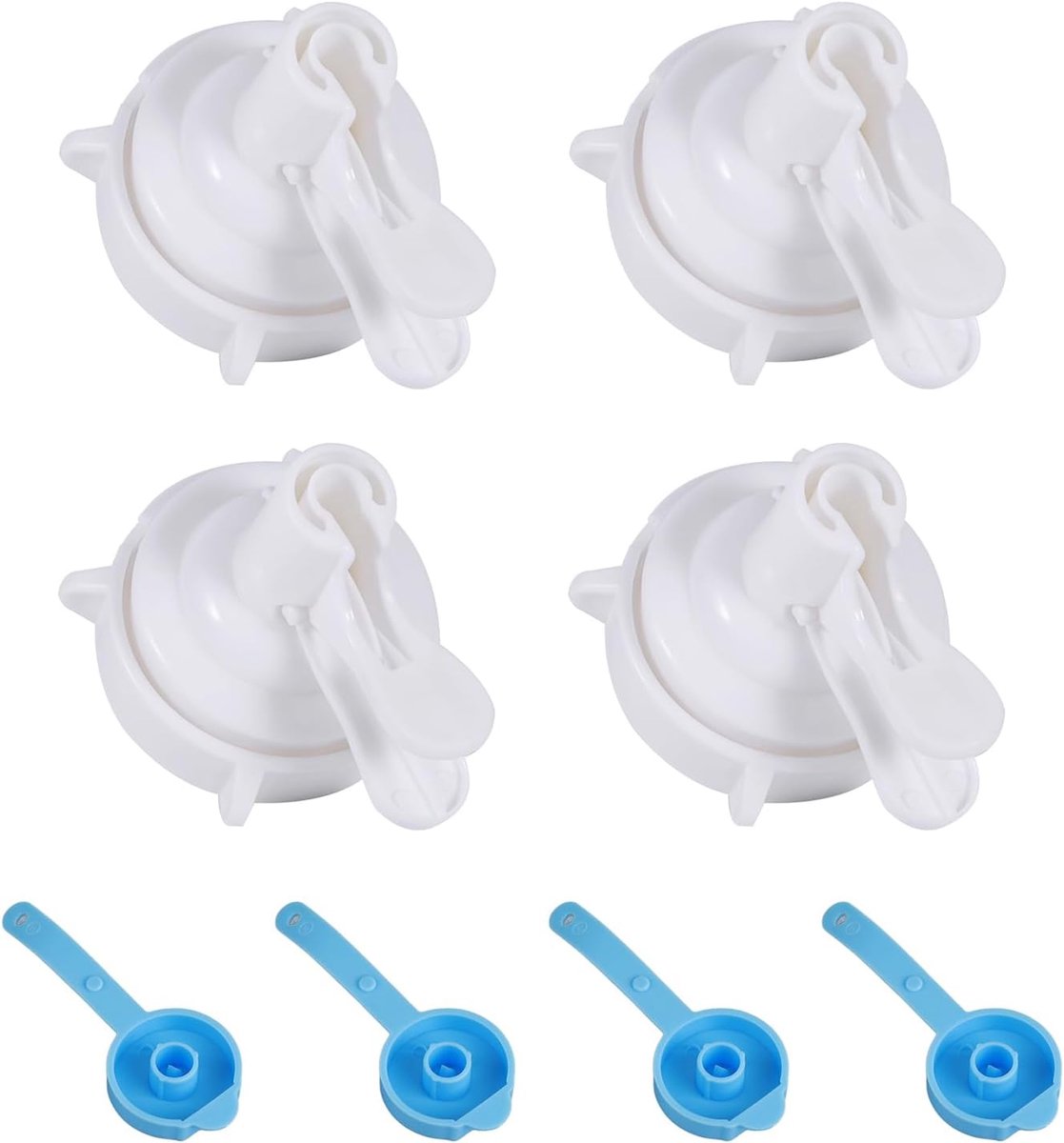 Plastic waterkan dispenser ventiel herbruikbare waterkruik dop spigot kraan waterfles vervanging bovenklep voor 55 mm drinkfles (4)