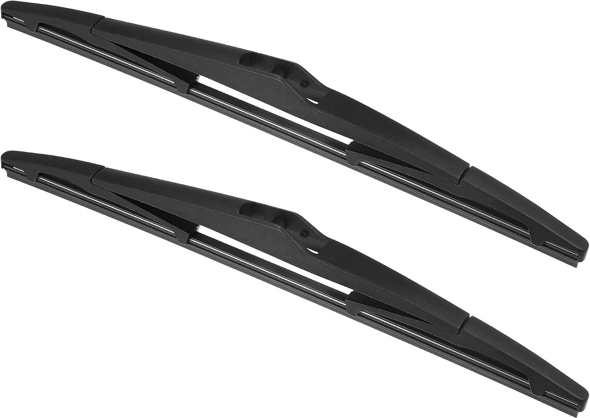 12" Achterruit Ruitenwisserblad voor Kia Sportage - 2 Stuks Zwart