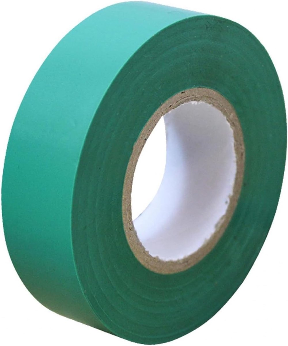 Electrical Tape Green 19mm x 20m