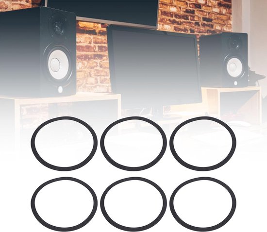 10 PCS Luidsprekerafdichting Pakking Luidspreker Afdichtingsring Luidspreker Wasmachine Ring 166 Mm od 146 Mm Id Eva Schuimbestendige Geluidsreductie Luidsprekeronderdelen & -componenten — afbeelding 2