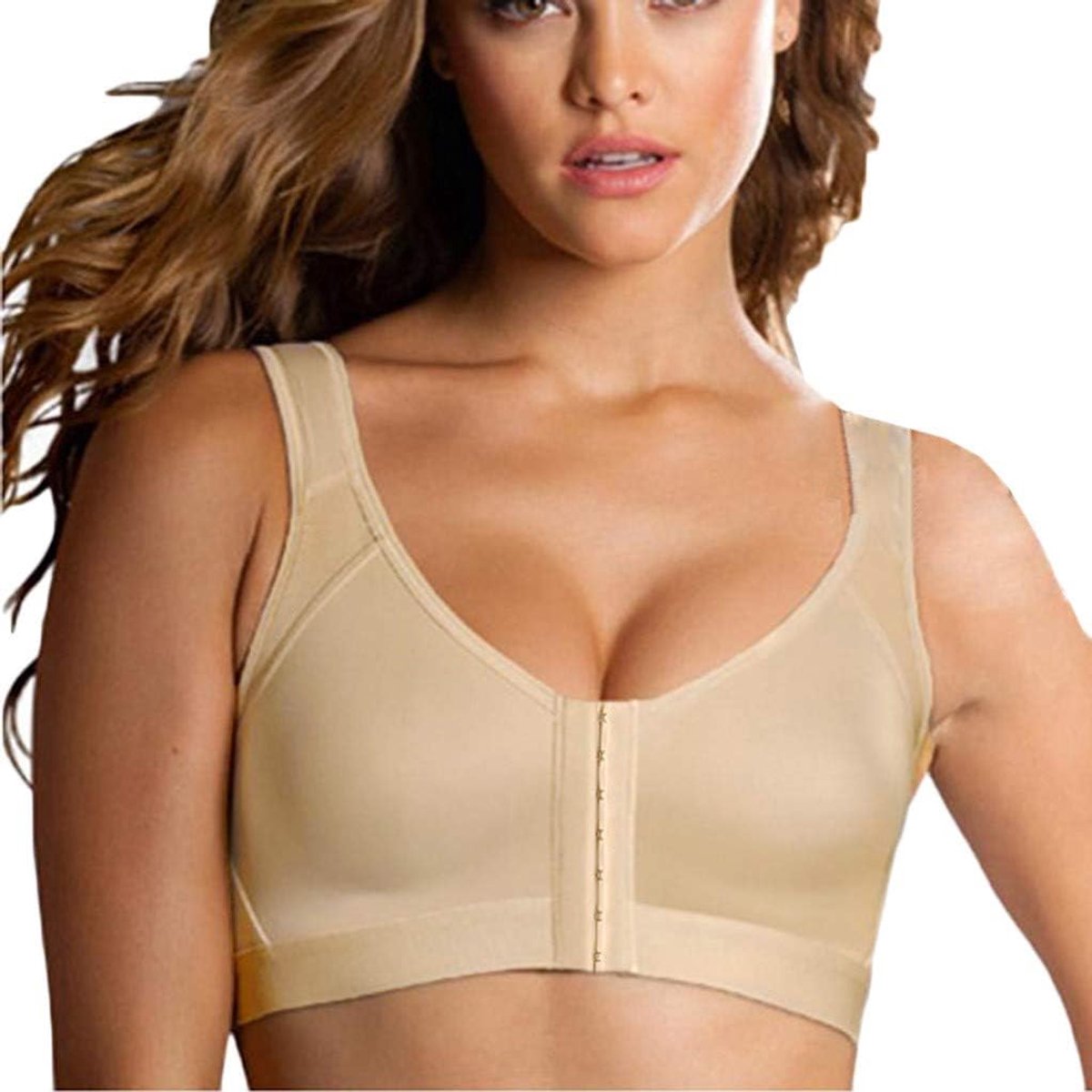Lingerieset van kant, satijn, grote maat, dames, pruim, gekruiste halslijn, A75