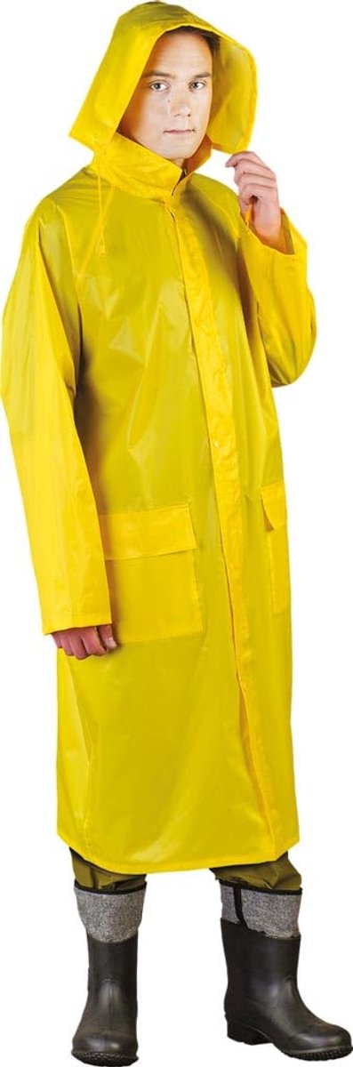 Beschermende regenjas, geel, XXXL maat