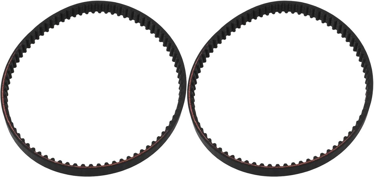 2 Stks Schuurmachine Aandrijfriem 16 Inch Compatibel met Delta SA446 Type 1