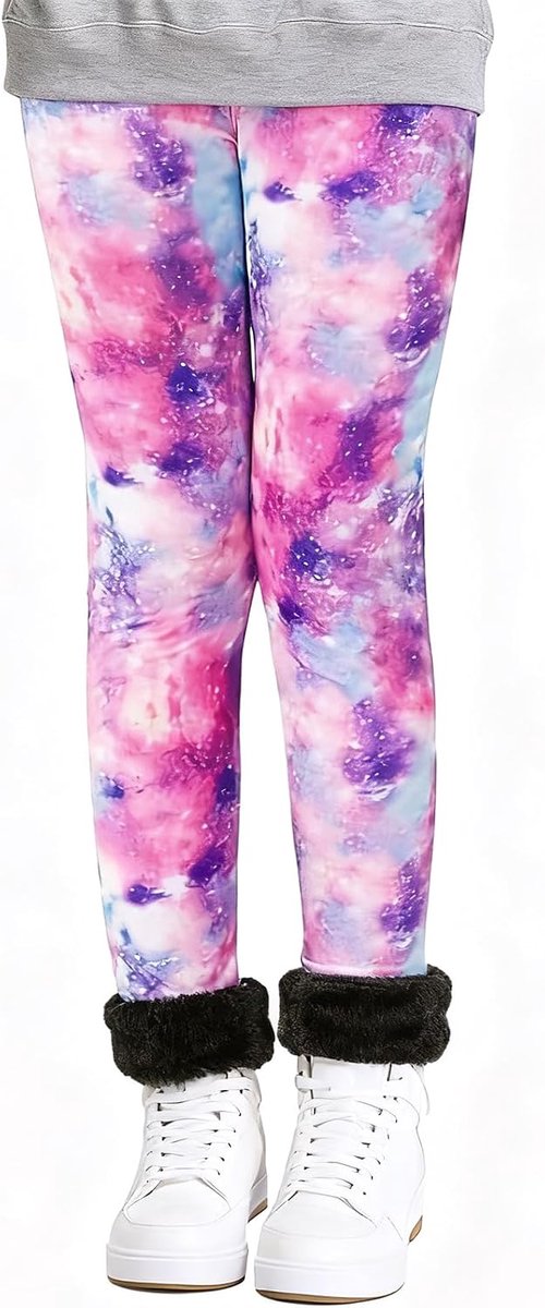 Leggings, thermoleggings voor meisjes, meisjes winterleggings, thermoleggings voor gevoerd,warme winter dikke, katoenen broeken