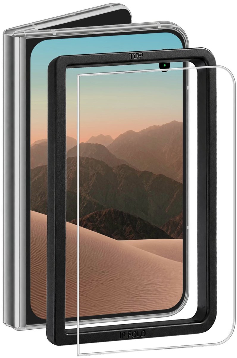Screenprotector - Geschikt voor Apple iPhone Duo - Met Installatie Frame - Gehard Glas - Beschermglas - Tempered Glass - Screen Protector