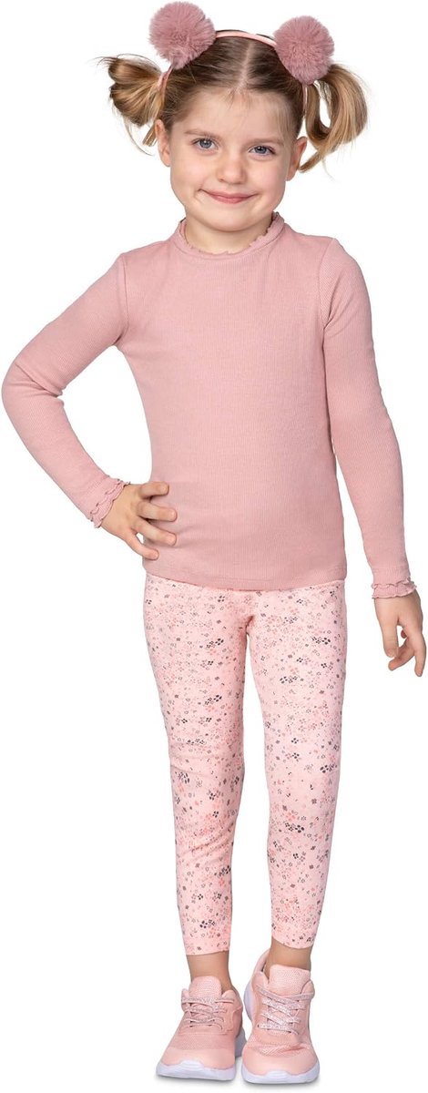 Hi!mom Meisjes volledige lengte elastische patroon legging zachte katoen rekbare kind broek