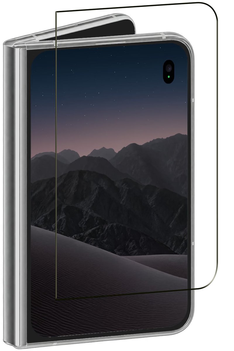Screenprotector - Geschikt voor Apple iPhone Duo - Full Cover - Beschermglas - Gehard Glas - Tempered Glass - Screen Protector