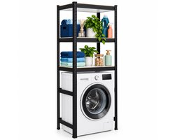 Wasmachine rek - 180 x 70 x 40 cm - tot 600 kg - zwart