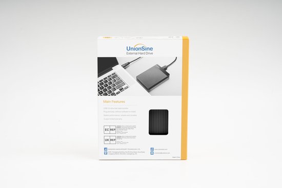 Externe Harde Schijf 500GB Ultra Slim Draagbare Opslagoplossing met USB 3.0 — afbeelding 2