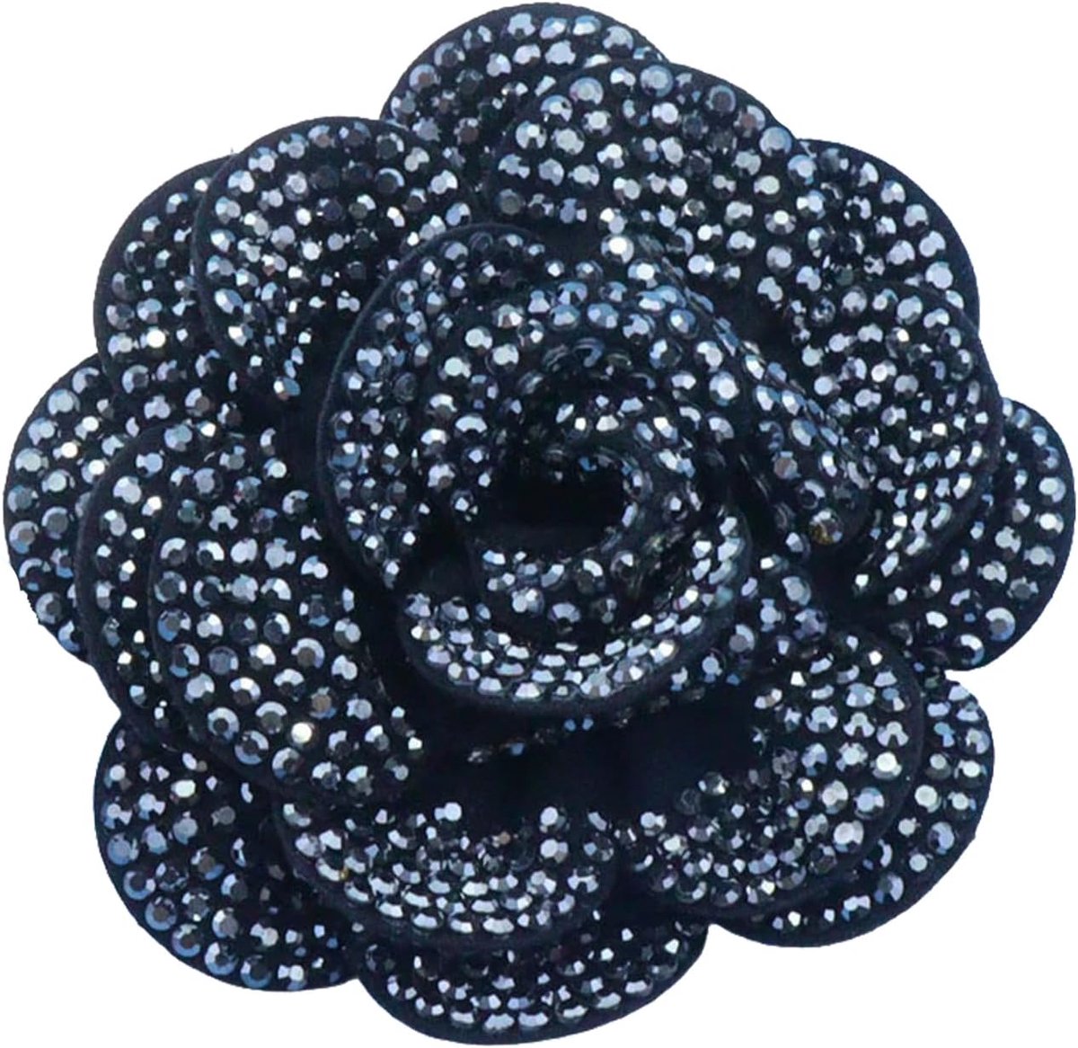 Bloem Broche Reversspeldjes Vrouwen Crystal Camellia Bloem Broches Dans Banket Bruiloft Haar Kleding Accessoires