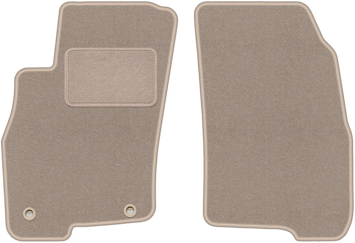 Automatten voorzijde geschikt voor Fiat Grande Punto 2005-2009, LUX