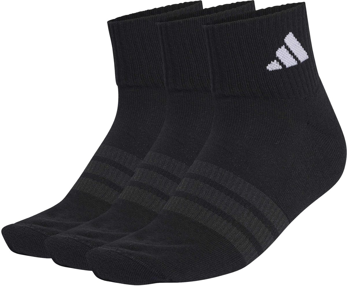 Adidas KC9633 ESS Ank 3P Enkelsokken 3-pack Zwart