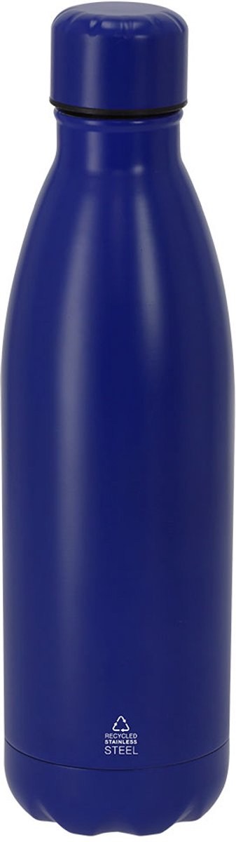 500 ml thermische fles, gemaakt van dubbelwandig gerecycled roestvrij staal Xharly Blauw