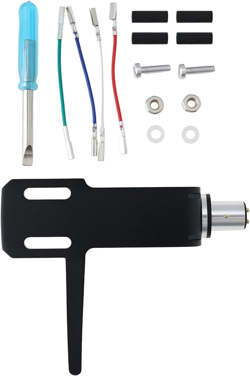 Dailygoods - 8mm Draaitafel Headshell Beugel en Stylus Set