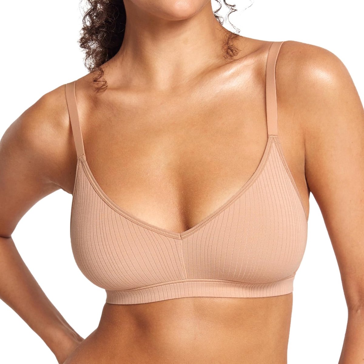 Modal geribde bralette