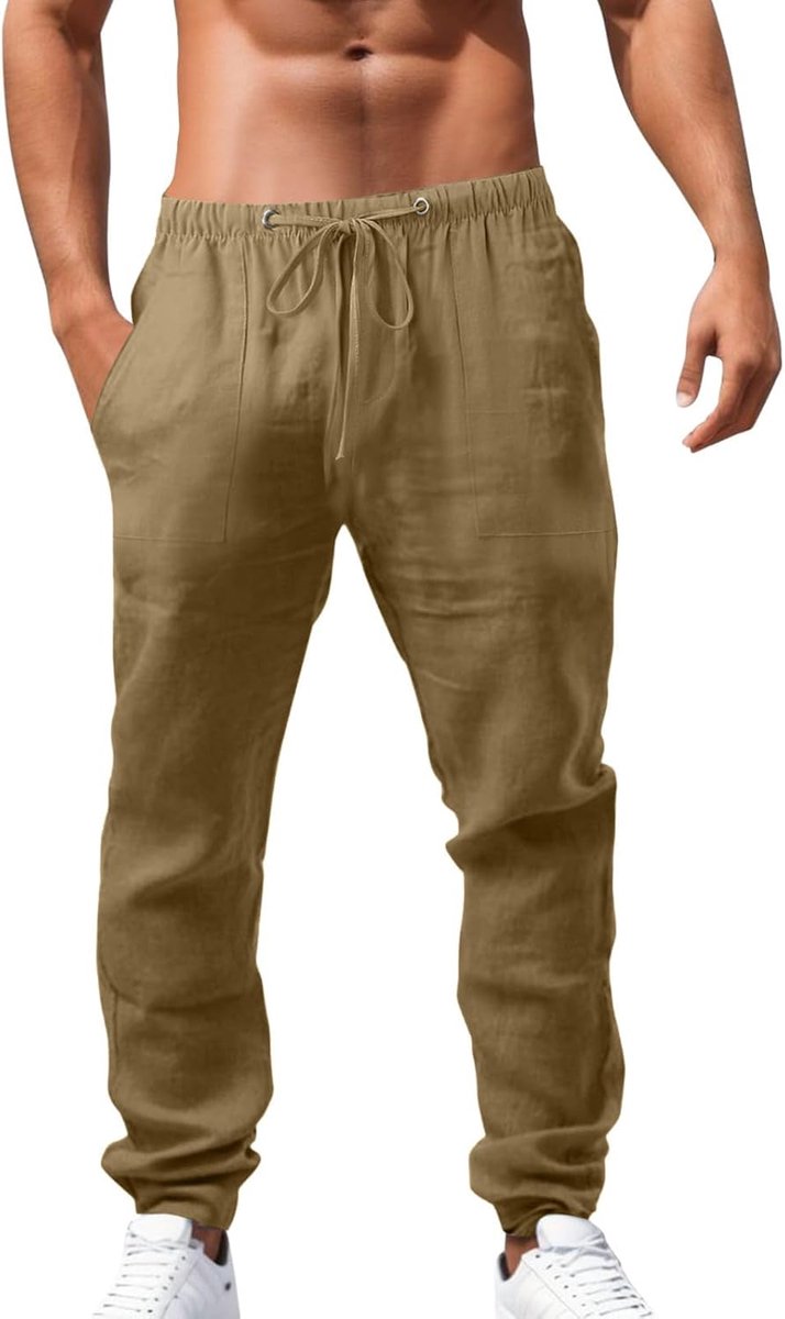 Casual en ademende sportbroek voor heren, alle seizoenen, hiphop-stijl, lente en zomer