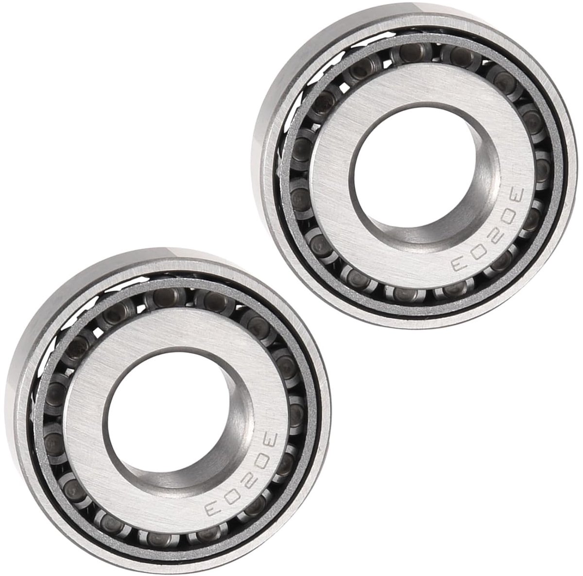 2 stuks 30203 kegellagers - [17 mm x 40 mm x 12 mm] chroomstalen lagerkegels en -bekers voor gebruik in transportsystemen
