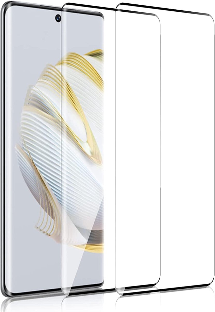 Displaybeschermfolie, 9H pantserglas beschermfolie, 2 stuks, ultra helder, anti-vingerafdruk, displaybeschermfolie voor Huawei Nova 10