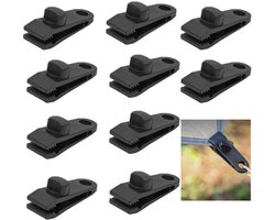 10 stuks zeilclips, tentclips, tentklemmen, tentzeilen, zeilclips, kunststof, multifunctionele tentklemmen, houder, spanner, bevestigingsclip voor tuinwerk, dekzeil, tent, afdekkingen, banner
